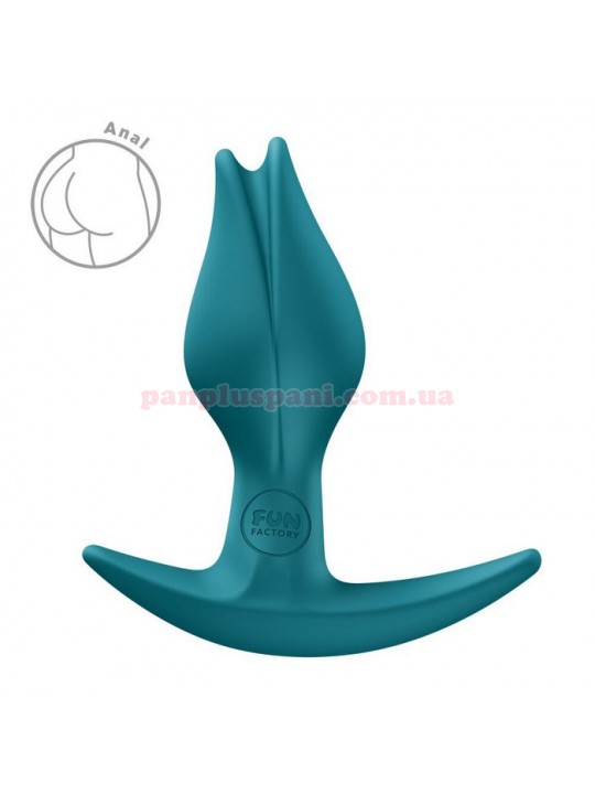 Анальна пробка Fun Factory Bootie Fem Bottle Green, Ø2.9 см, вага 38 г