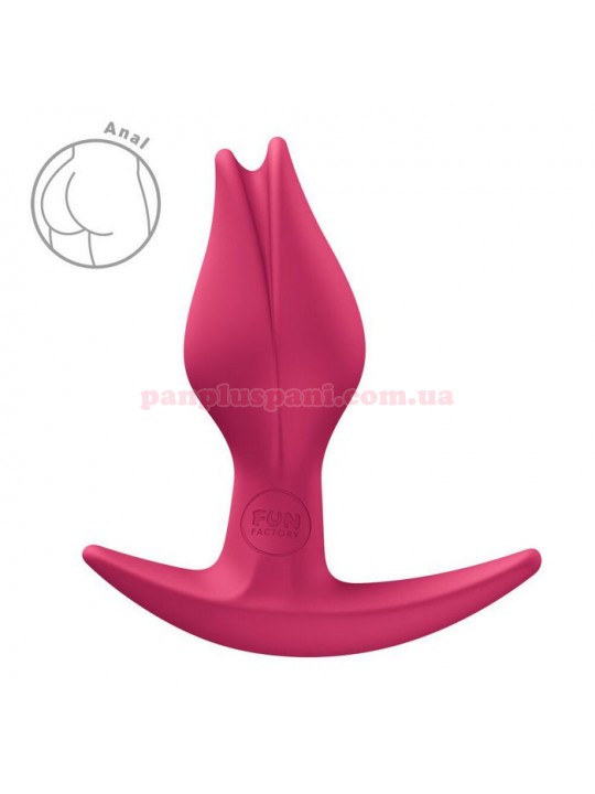 Анальна пробка Fun Factory Bootie Fem Raspberry, Ø2.9 см, вага 38 г
