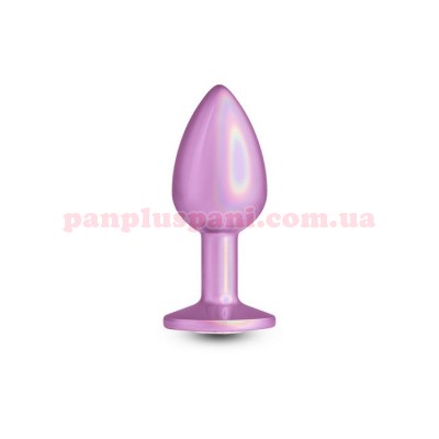 Анальна пробка NS Novelties Rear Assets Iridescent Pink/Pink S, Ø3.2 см, вага 72 г  