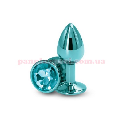 Анальна пробка NS Novelties Rear Assets Teal S, Ø3.2 см, вага 74 г