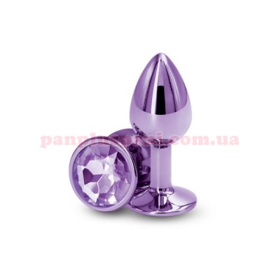 Анальна пробка NS Novelties Rear Assets Purple S, Ø3.2 см, вага 74 г