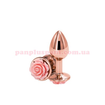 Анальна пробка NS Novelties Rear Assets Rose/Pink S, Ø3.05 см, вага 52 г