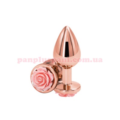 Анальна пробка NS Novelties Rear Assets Rose/Pink M, Ø3.3 см, вага 91 г