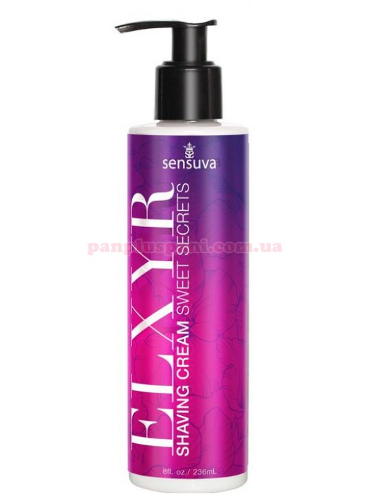 Крем для гоління Sensuva ELXYR Shaving Cream Sweet Secrets 236 мл