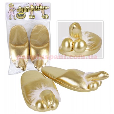 Капці Penis Slippers Golden